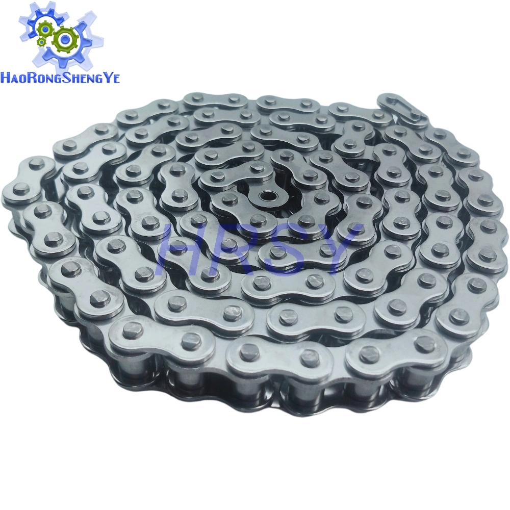 Tianjin OEM Fabrik Hochfester Edelstahl 304 316 06A 08A 10A 12A 16A Kette der Radrollen