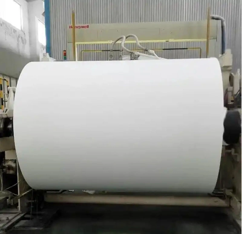 Virgin Wood Pulp 100% Cellulose Big Rolls of Paper Converting Raw Materials for Making Toilet Paper Bathroom Tissue Paper