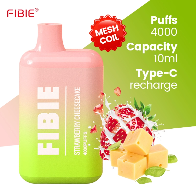 2022 Shenzhen Fibie Wholesale/Supplier 1500puff 1200puff 4000 Puff Box Disposable Custom Vaporizer Pen