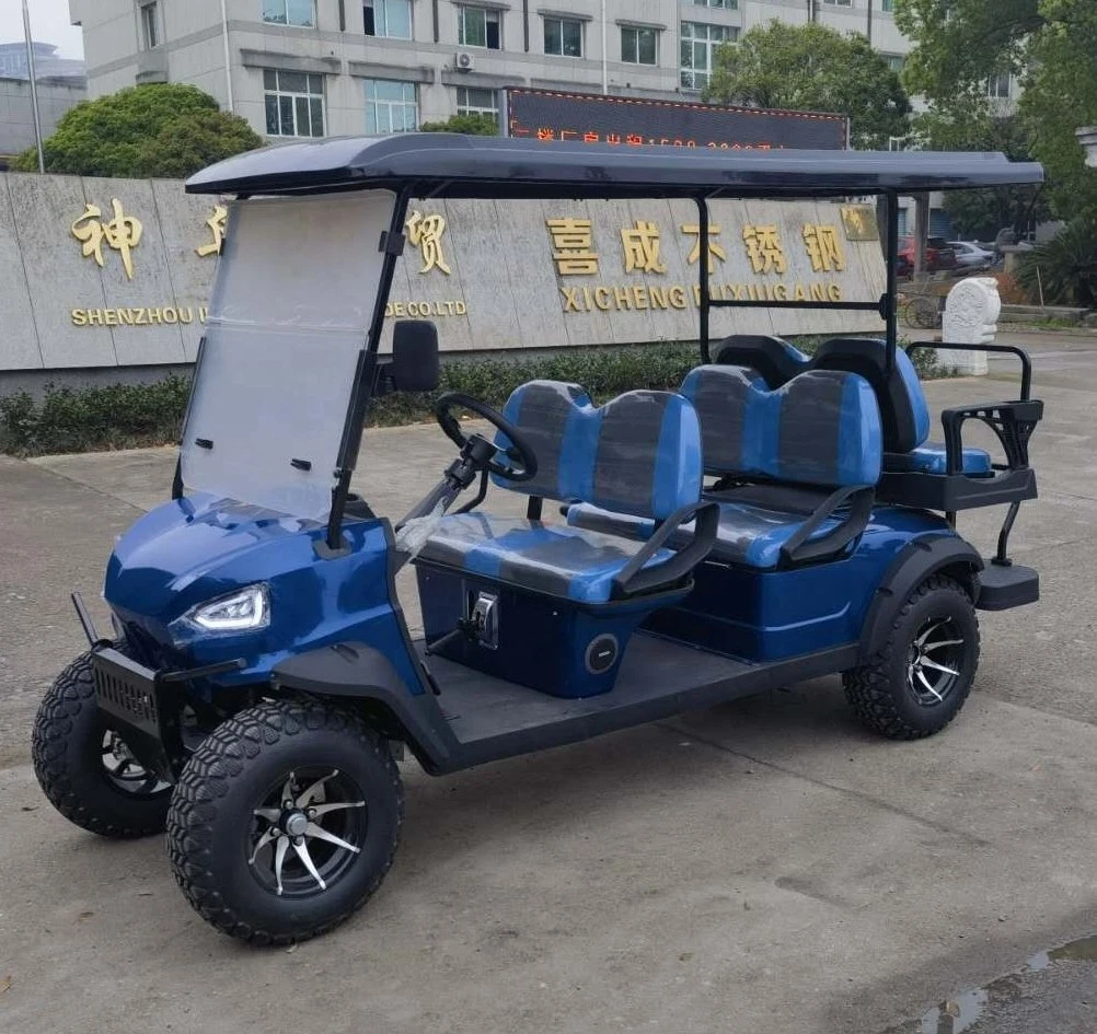 Factory Price Utility Tourist Sightseeing 2/4/6/8 Wheel Drive Electric Golf Cart