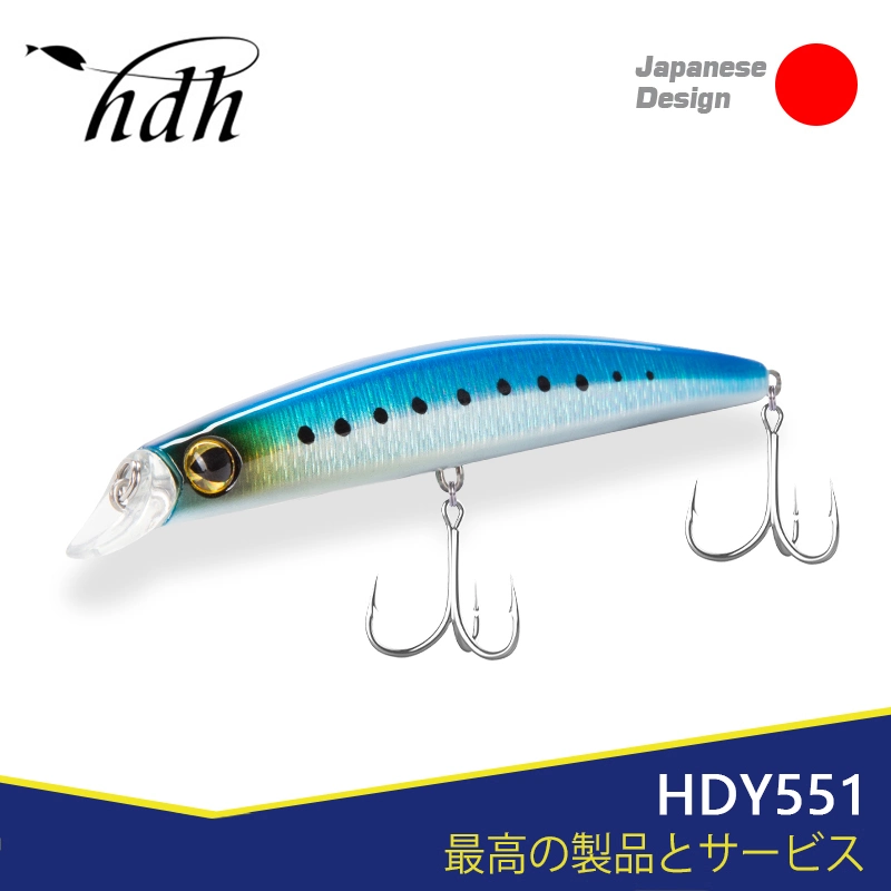 Sea Fishing Lure Floating 135mm 20g Artificial Minnow Wobblers for Sea Bass Pike