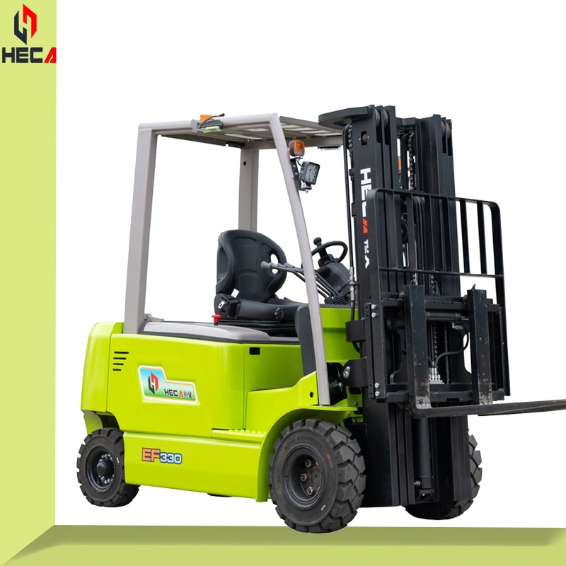 Large Load Capacity 3t/Ton 3000kg Dual Controller Design Electric Forklift Used in Warehouse