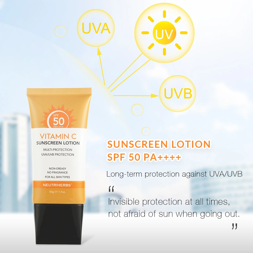 علاج بأشعة الشمس على البشرة بأشعة الشمس واقي شمس SPF 50