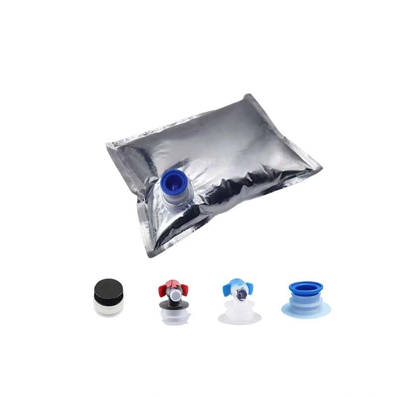 Aseptic Aluminum Bag Filling Bags Drum Bib Bag in Box with Valve Dispenser