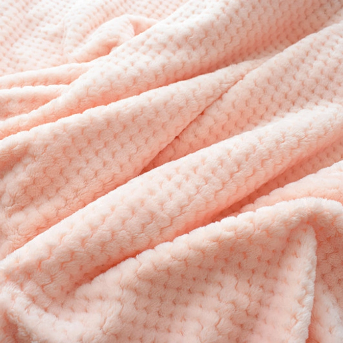 Polyester Jacquard Coral Fleece for Blanket