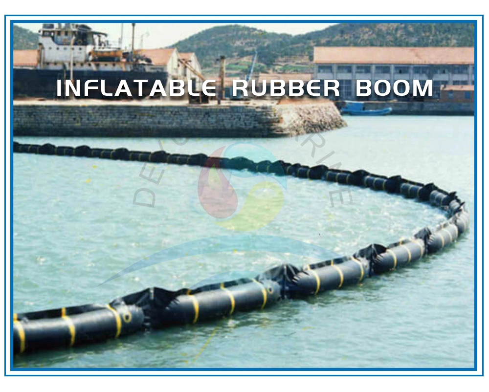 Harbors, Terminals and Sheltered Coastal Areas Inflatable Rubber Boom