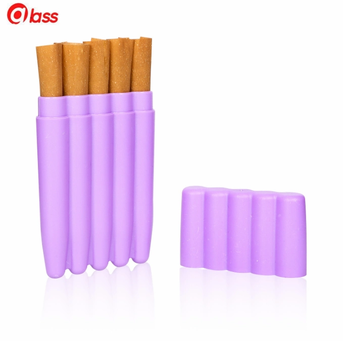 New Plastic Cigarette Box with 121mm Long Flip Cover Cigarette Case