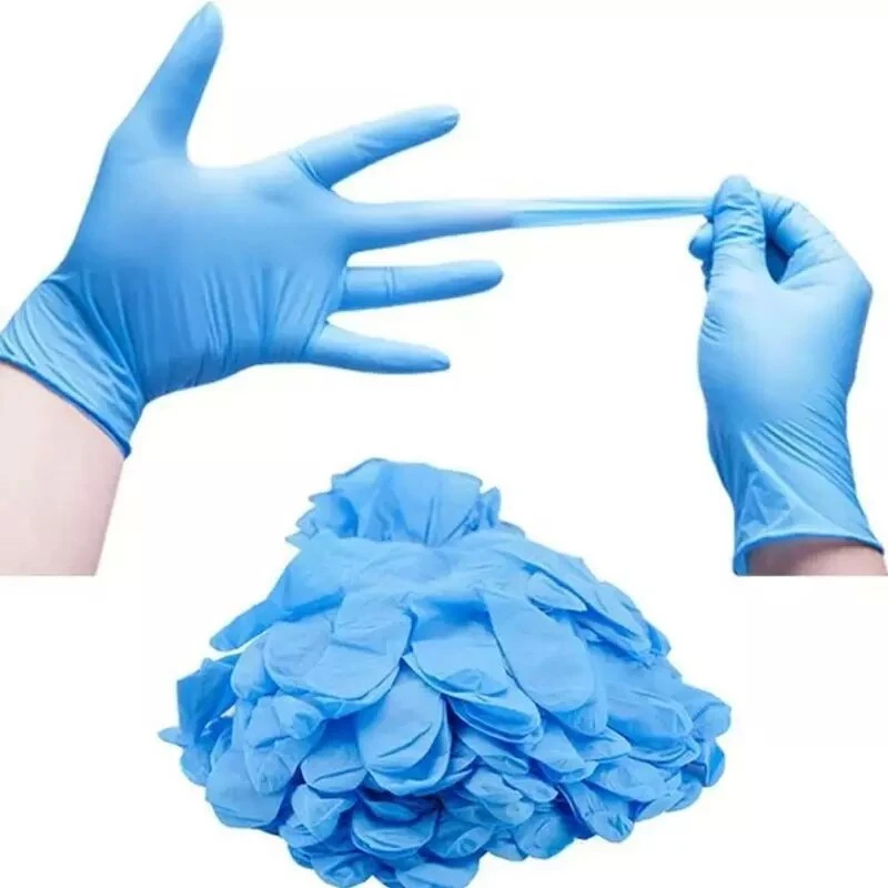 Nitrile Gloves Colored Non Powder Free Food Service Small Gloves Examination Custom Safety Nitrile Gloves