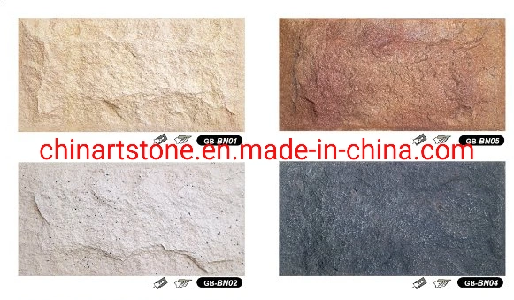 Artificial Stone Mushroom Cladding Tile for House Exterior