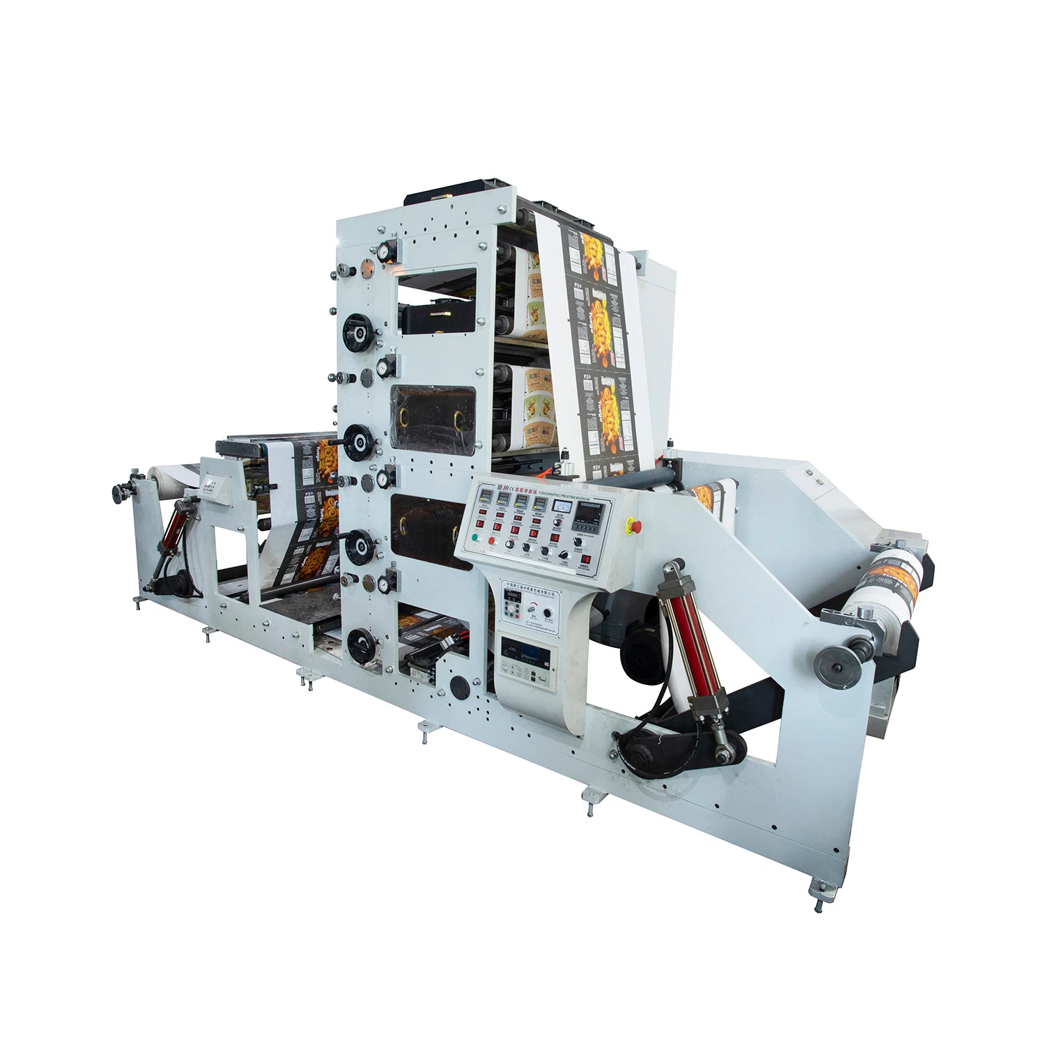 Impresora térmica de papel automático de la caja registradora de rollo a rollo de papel la máquina de impresión Flexo con CE