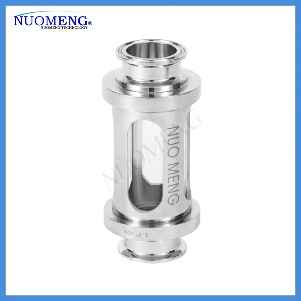 Sanitary Stainless Steel Threaded Straight Sight Glass (type2-ISO-No. NM114318)