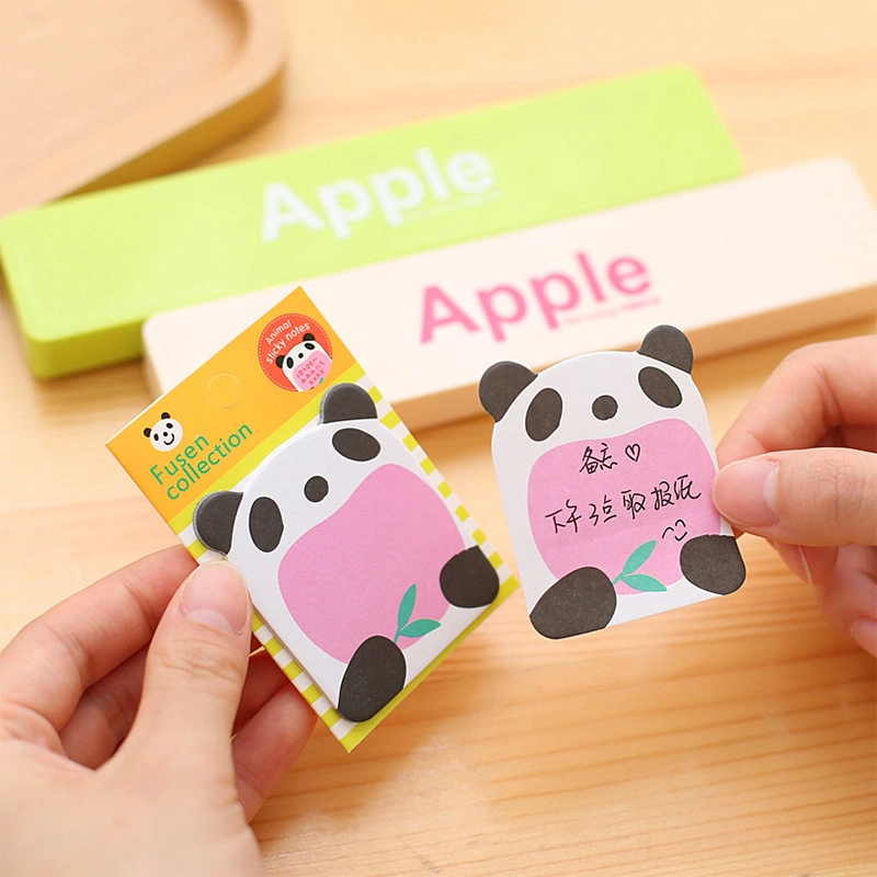 Chinese Factory Cartoon Cute Animals N Times to Post It Note Memo