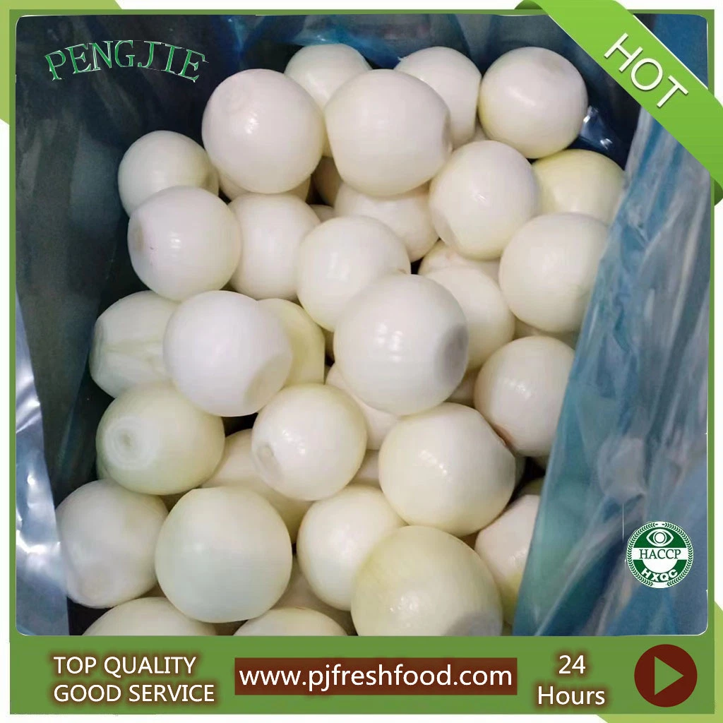 Frozen Food Frozen Peeled Onion Strips IQF White Slices/Dices/Chunk Onion for Exporting