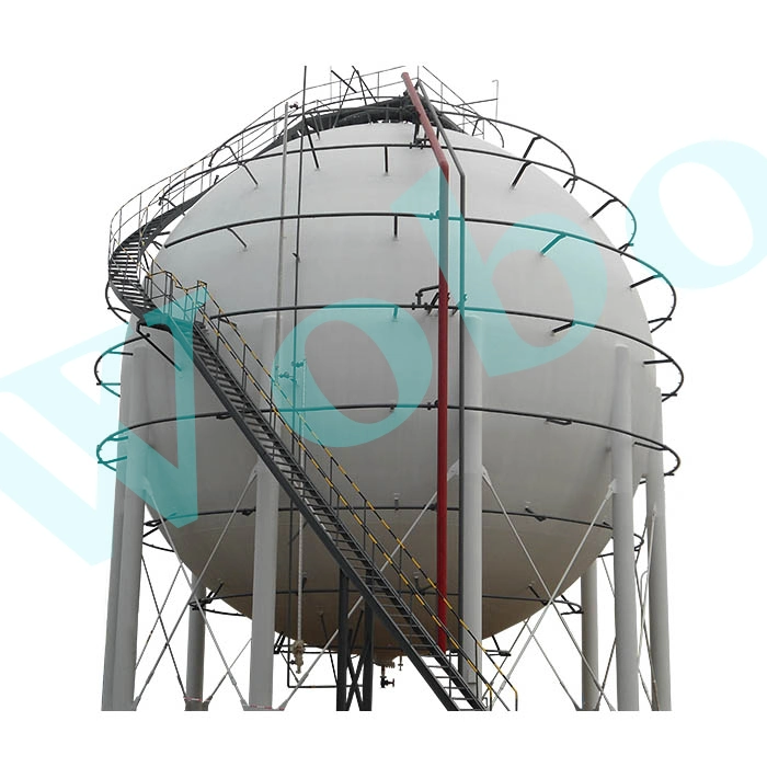 Large Capacity Pressure Vessel Spherical LPG Storage Tank