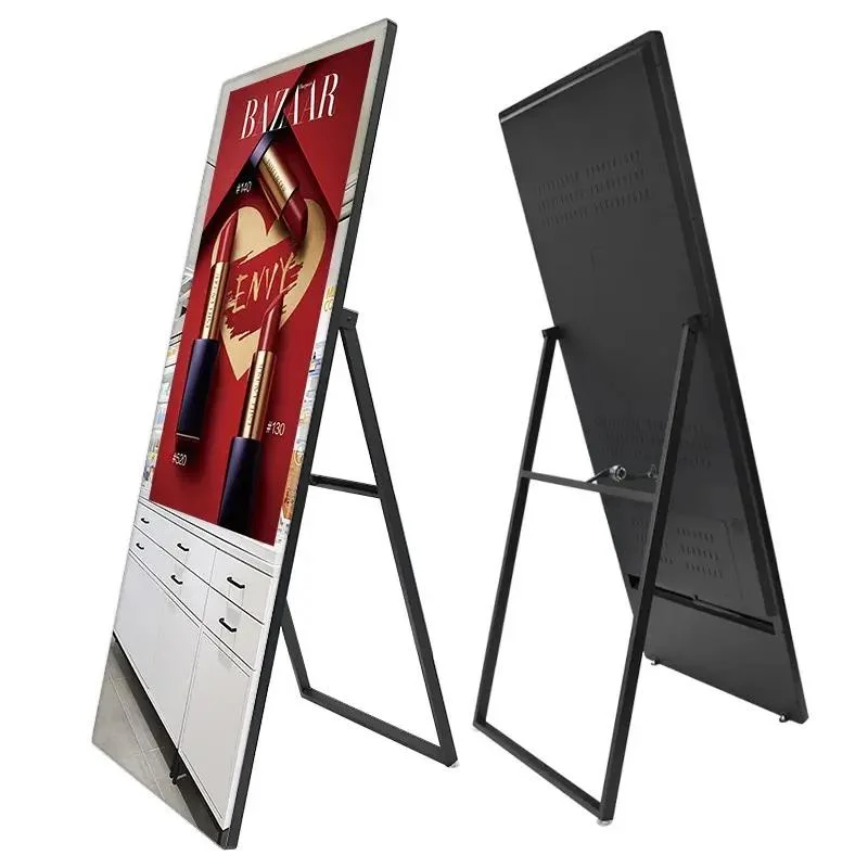 P2.5 Floor Standing Vertical Interactive Digital Signage LCD TV LED Screen for Advertising