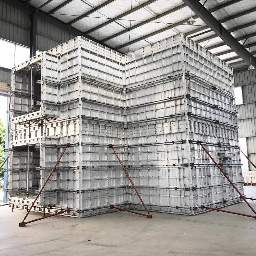 Adto Construction 6061-T6 Aluminum Formwork System Forms Column Shuttering Wall Slab Beam Panel Concrete Forms Molds