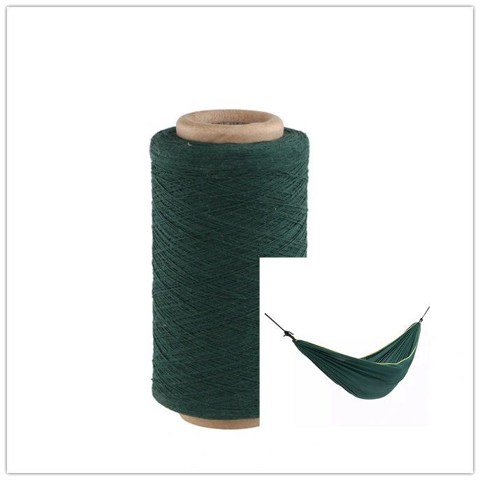 Ne 4/1 Recycled Cotton Blended Yarn for Hammock Hand Knitting Polyester / Cotton Dyed Open End / OE