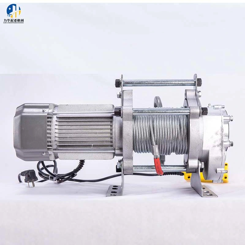 800kg 1450W Double Hook Lifting Equipment Electric Wire Rope Winch