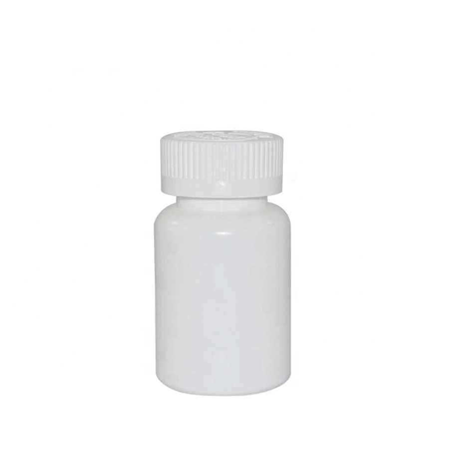 White HDPE Plastic Medicinal Pill Bottles