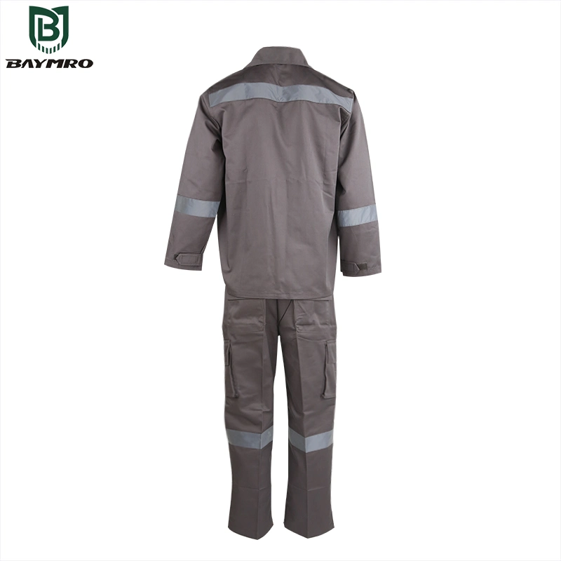 Reflective Coveralls Suit Jumpsuit Uniforms Construction Workers Can Be Customized Logo Clothing Cotton Workwear