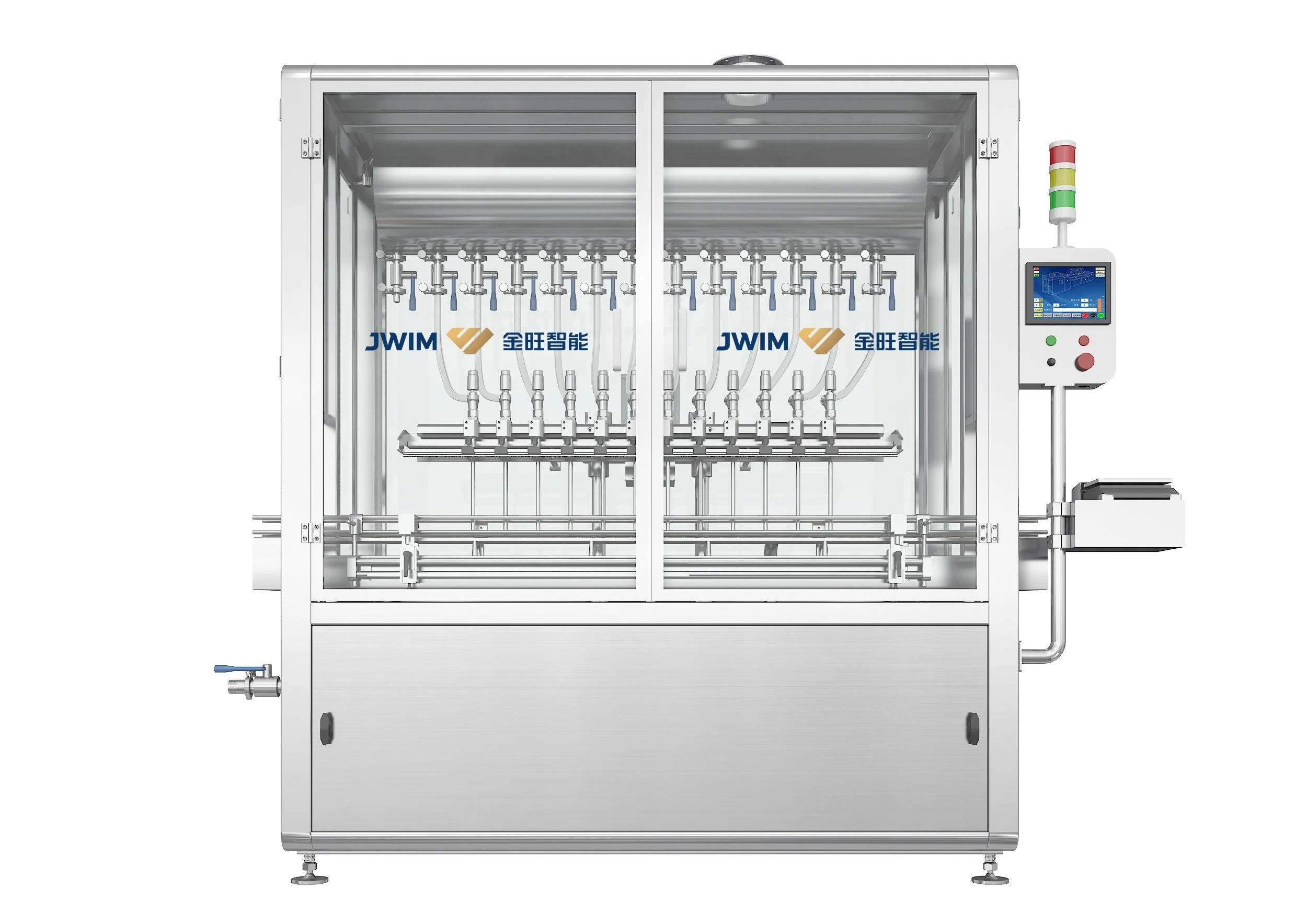 50-1000ml Micro-Computer máquina de envasado de aceites, el embalaje es