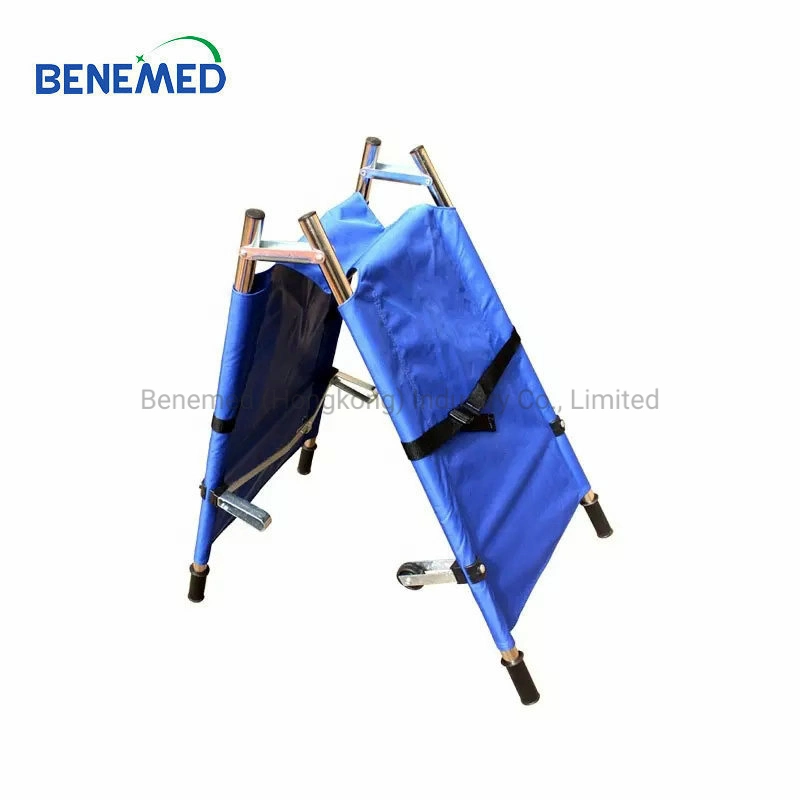 Aluminum Alloy Folding Strecher Hospital Furniture