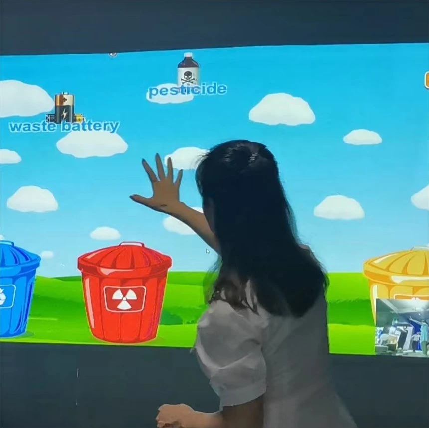 Interactive Projection Motion Sensing Game for Children