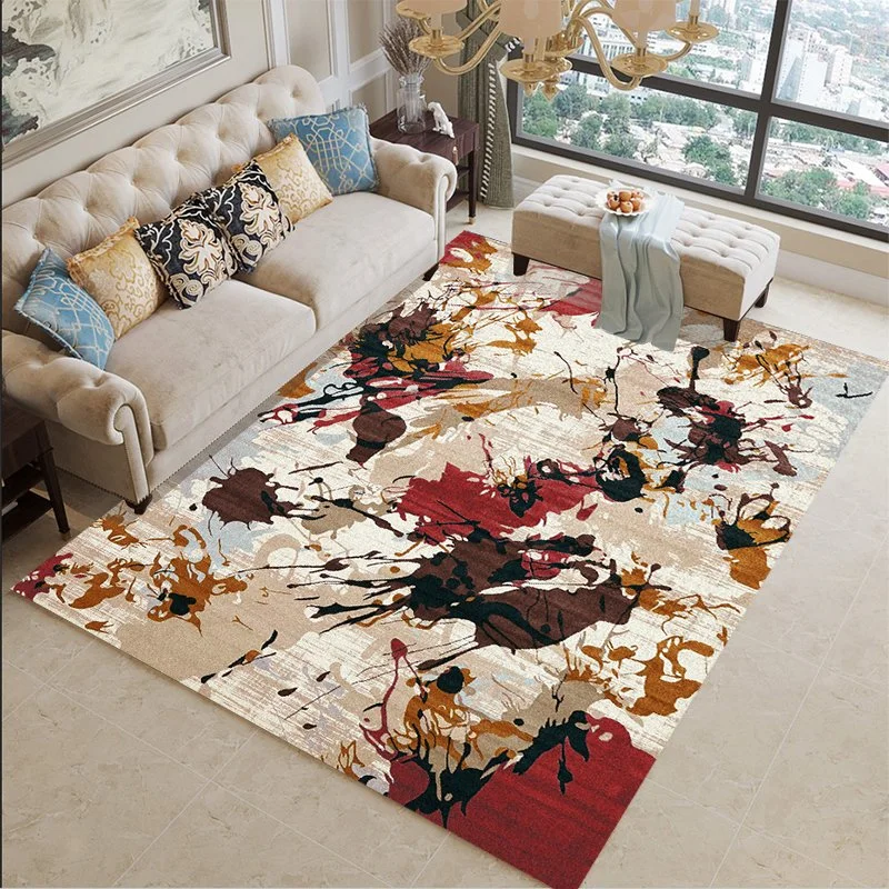 3D Living Room Carpets Luxury Large Size Mat Custom Design Classic Carpet