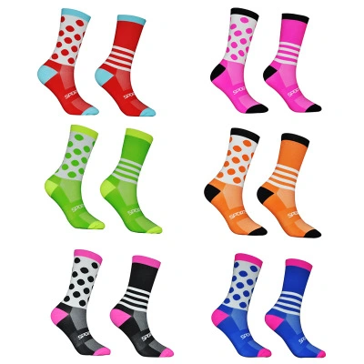 Custom Logo Compression Stockings Cycling Socks Fit for Edema, Diabetes, Varicose Veins, Running Marathon Sports Socks