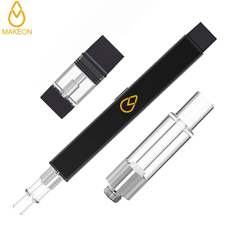 Makeon Pod Vfire VAPE Pen 2 en 1 batería para PODS and Carts logotipo de impresión de batería personalizada con luz LED Voltaje OEM Marca Logo Muha Meds baterías Ruby