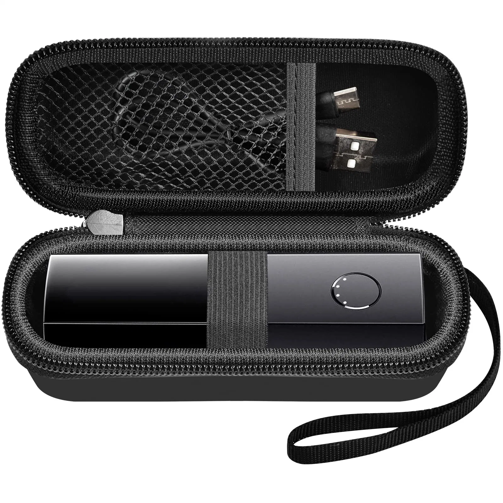 Boîtier pour batterie portable compatible avec le chargeur portable pour téléphone portable Anker Sac de rangement