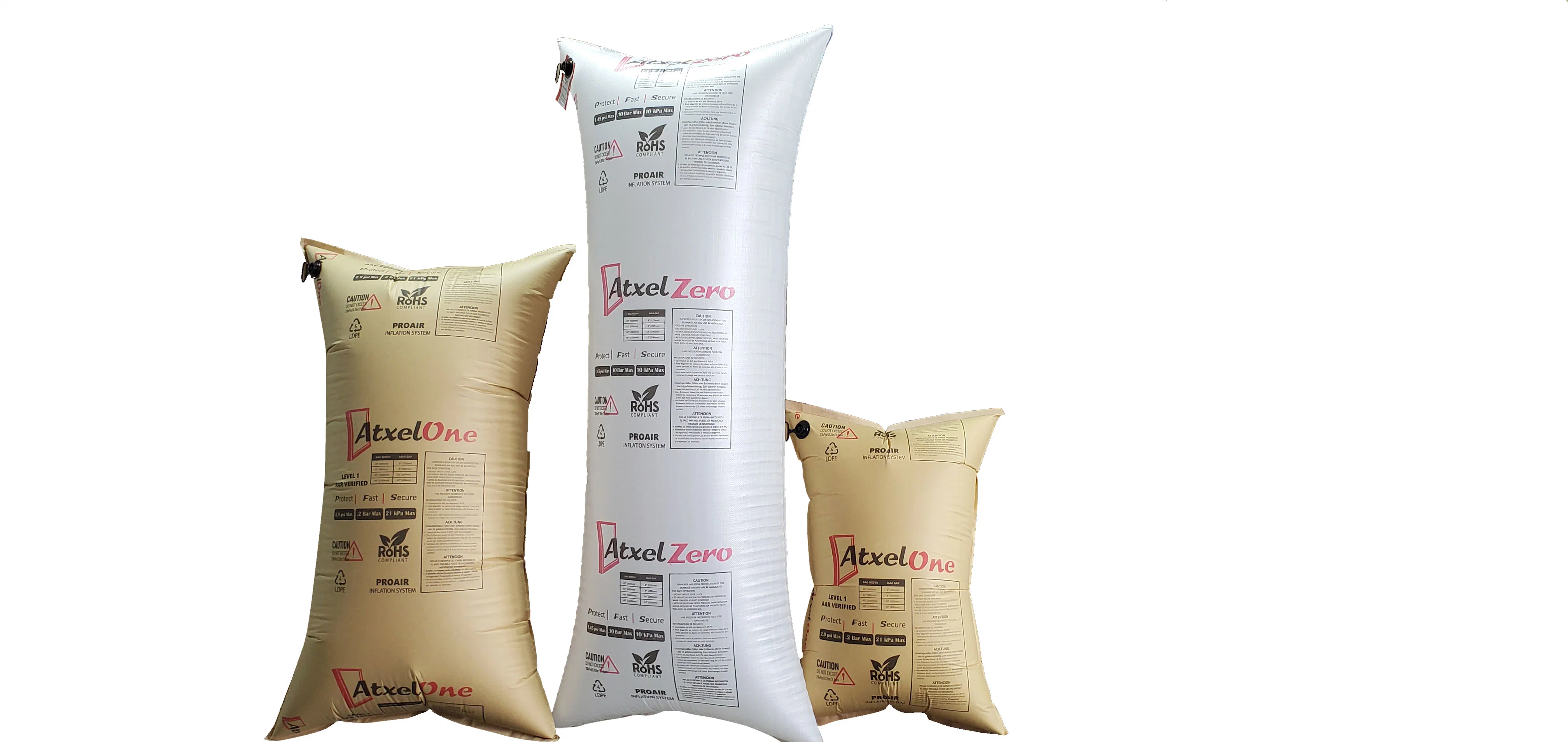 Air de grande qualité de Dunnage Bag &amp; recyclables pour récipient de Dunnage Air Bag