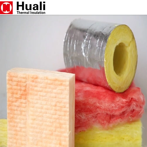 Heat and Cold Insulation Pipe Glass Wool Properties with Alu Foil