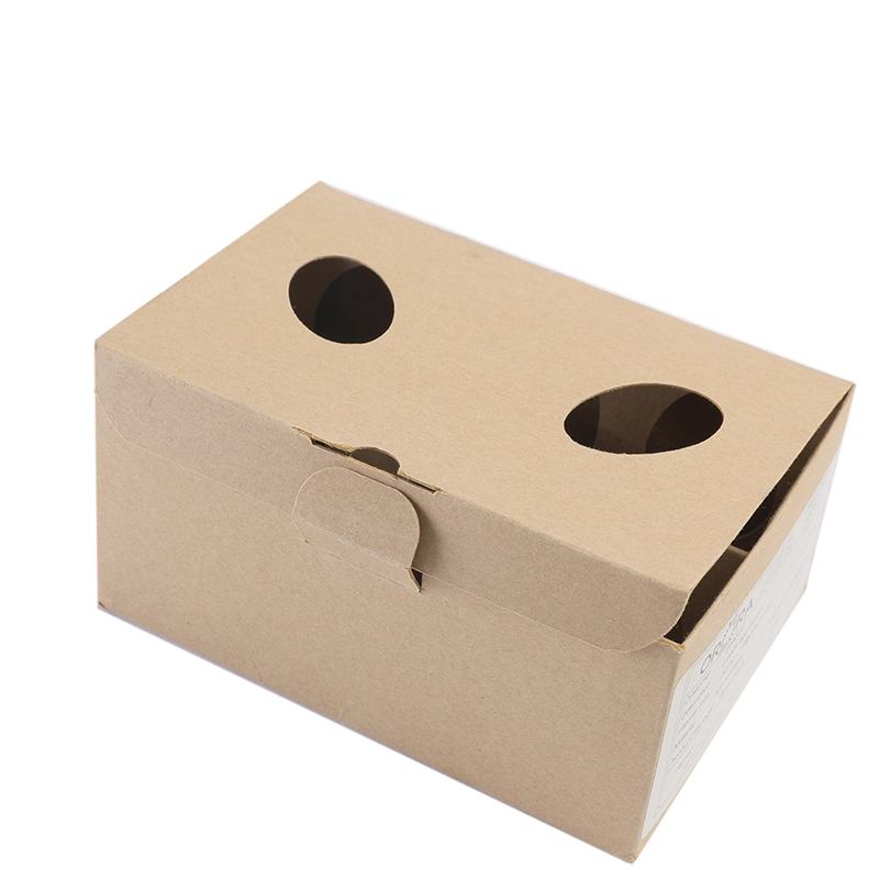 Eco-Friendly Brown Kraft Paper Packaging Box for Egg