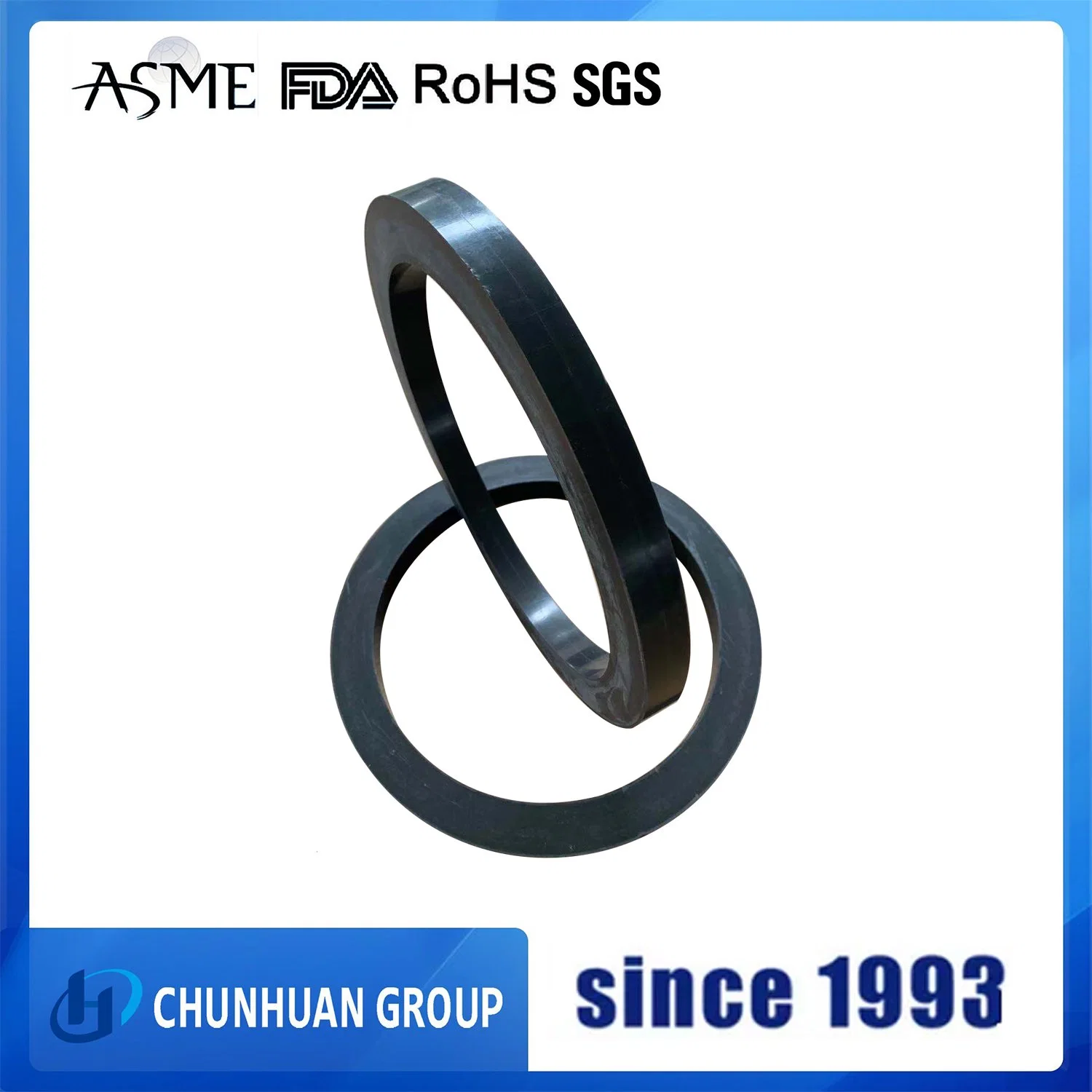 58-60shore D 1.7/2.7% Shrinkage 400kg/Cm2 Pressure Graphite PTFE Plate