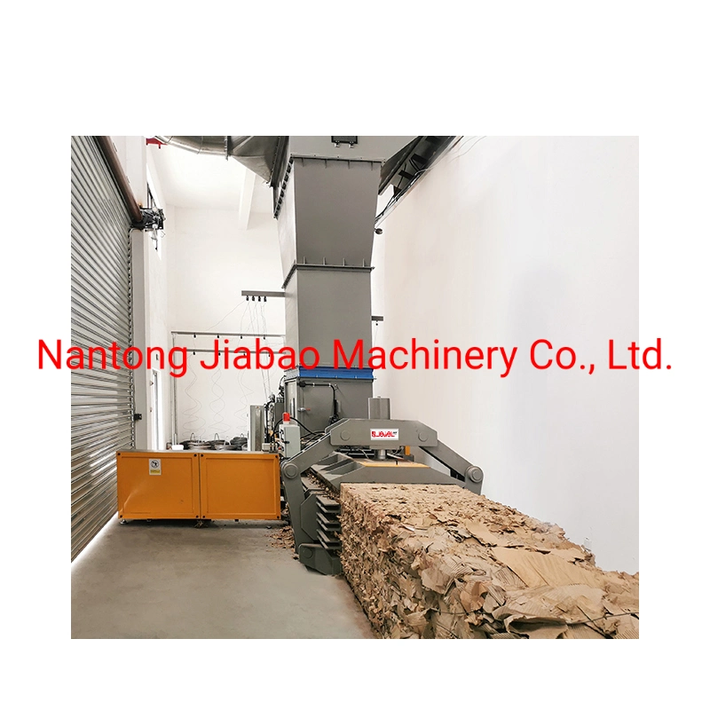 Top Selling Auto Waste Discharge Baler Machine for Corrugated Factory Printing Factory Packing Waste Paper/Carton/Corrugated Paper/Pet Bottles/Solid Plastics