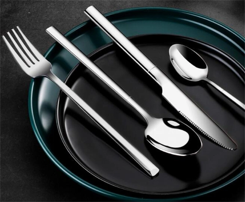 Wholesale/Supplier 304 Stainless Steel Classic Cutlery Portable Knife Fork Spoon Four Piece Set