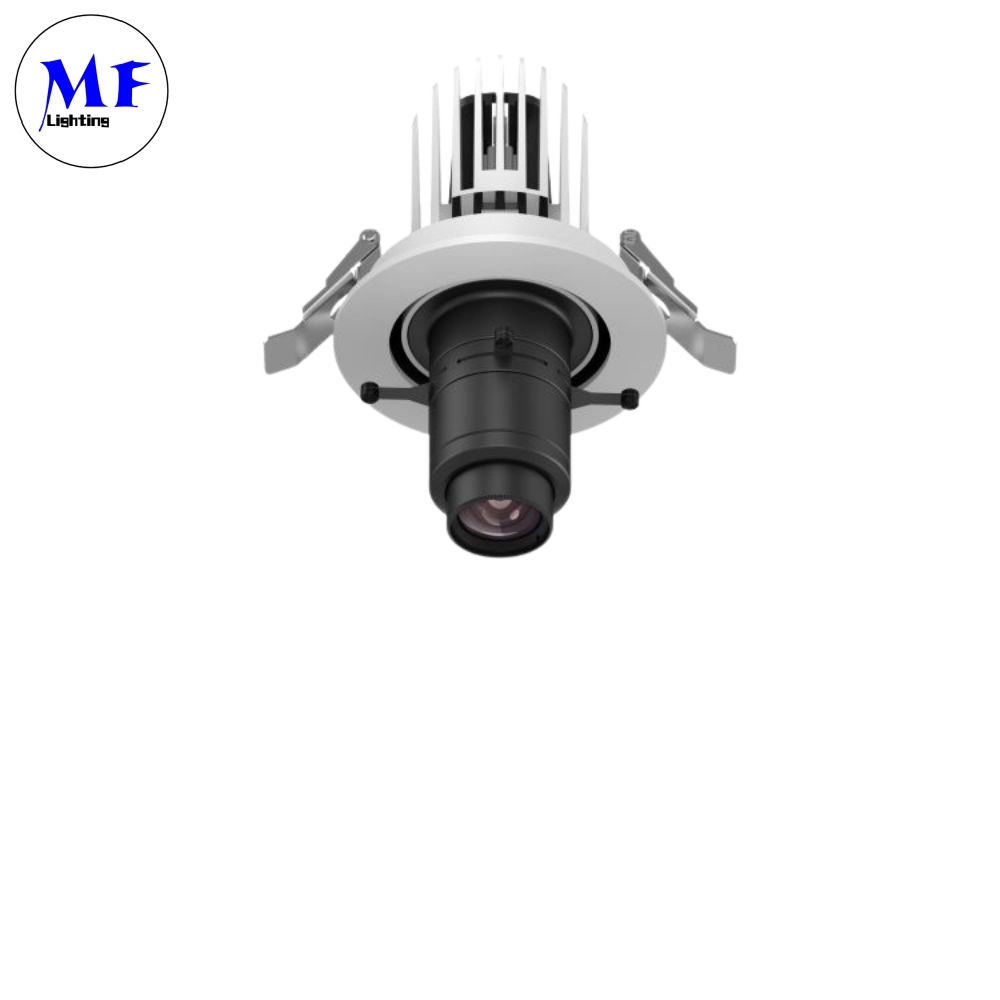 Factory Price 10W Dimmable CCT Adjustable Embedded Contour Gimbal Light Optical Lighting LED Shapeable Magnetic Track Light for High-End Commercial Space