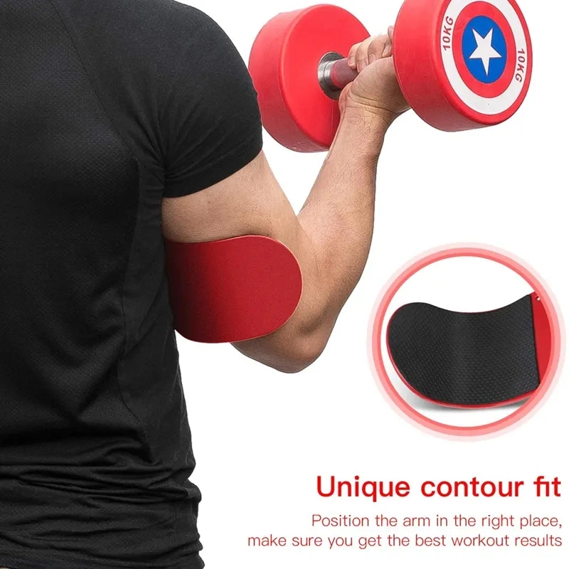 El brazo de entrenamiento deportivo para el levantamiento de pesas Bar Curl Blaster