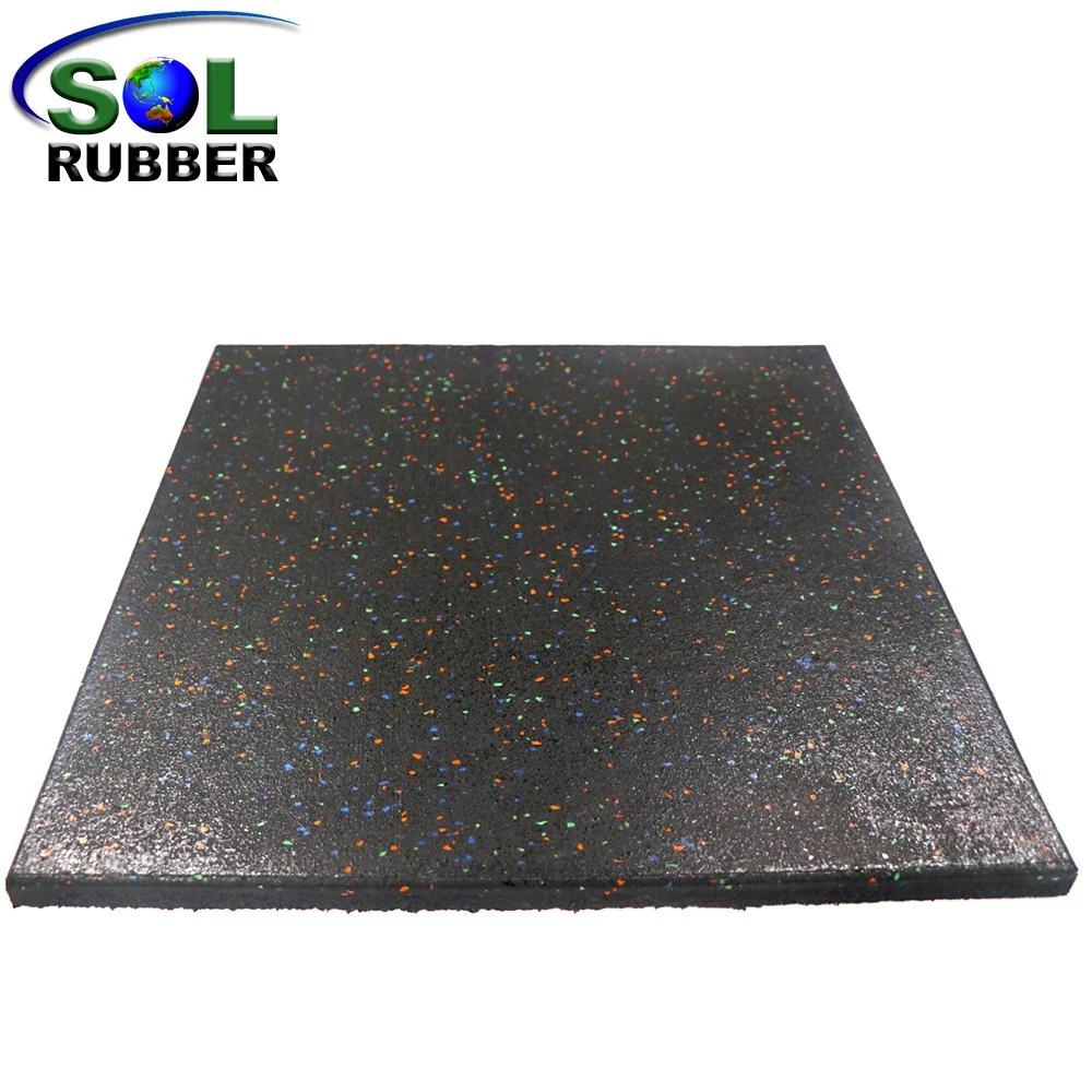 Sol Durable Gym Product Piso De Caucho Antideslizante Rubber Sport Floor Mat