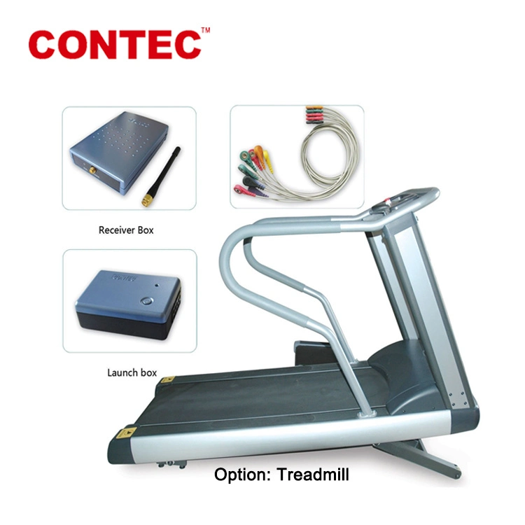 Contec8000s équipement médical avec système d'ECG de stress sur tapis roulant