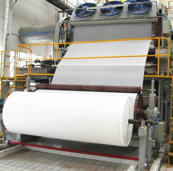 China Fabricación Juego completo de 2400mm papel higiénico máquina