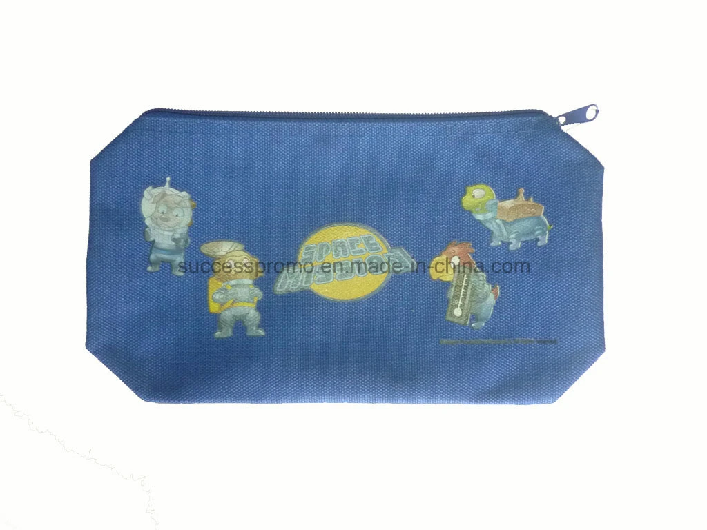 Custom 600d Polyester Pencil Case for Promotion Gift