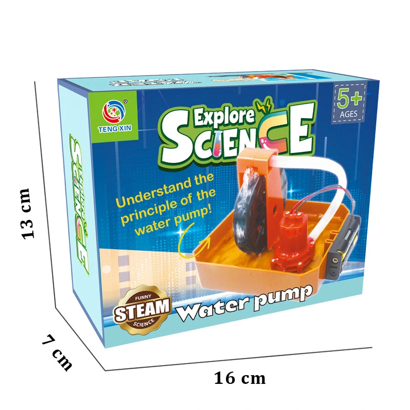 DIY Eco-Friendly Plastic Small Water Pump Science Toys for Kids Early Educational