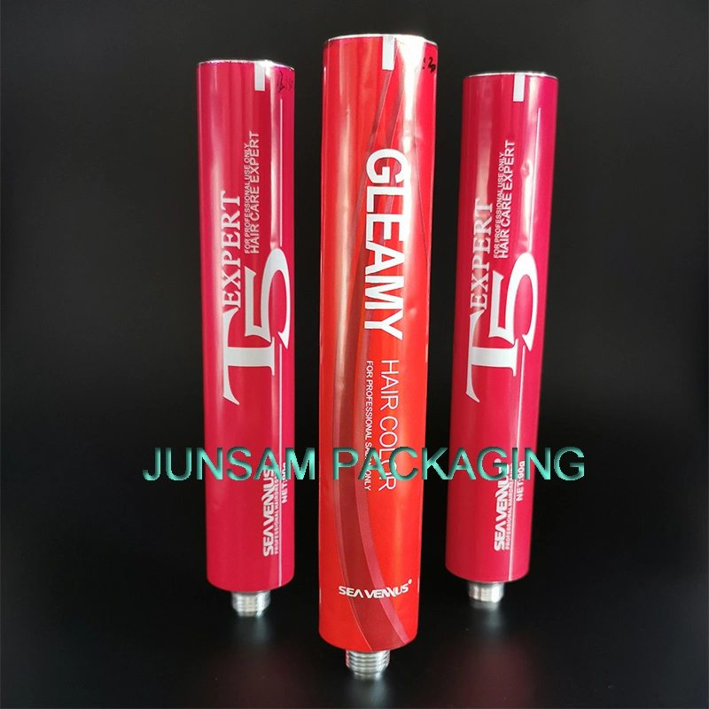 Cosmetic Tube Aluminum Packaging Collapsible Container 6 Color Offset Printing Prompt Lead Time