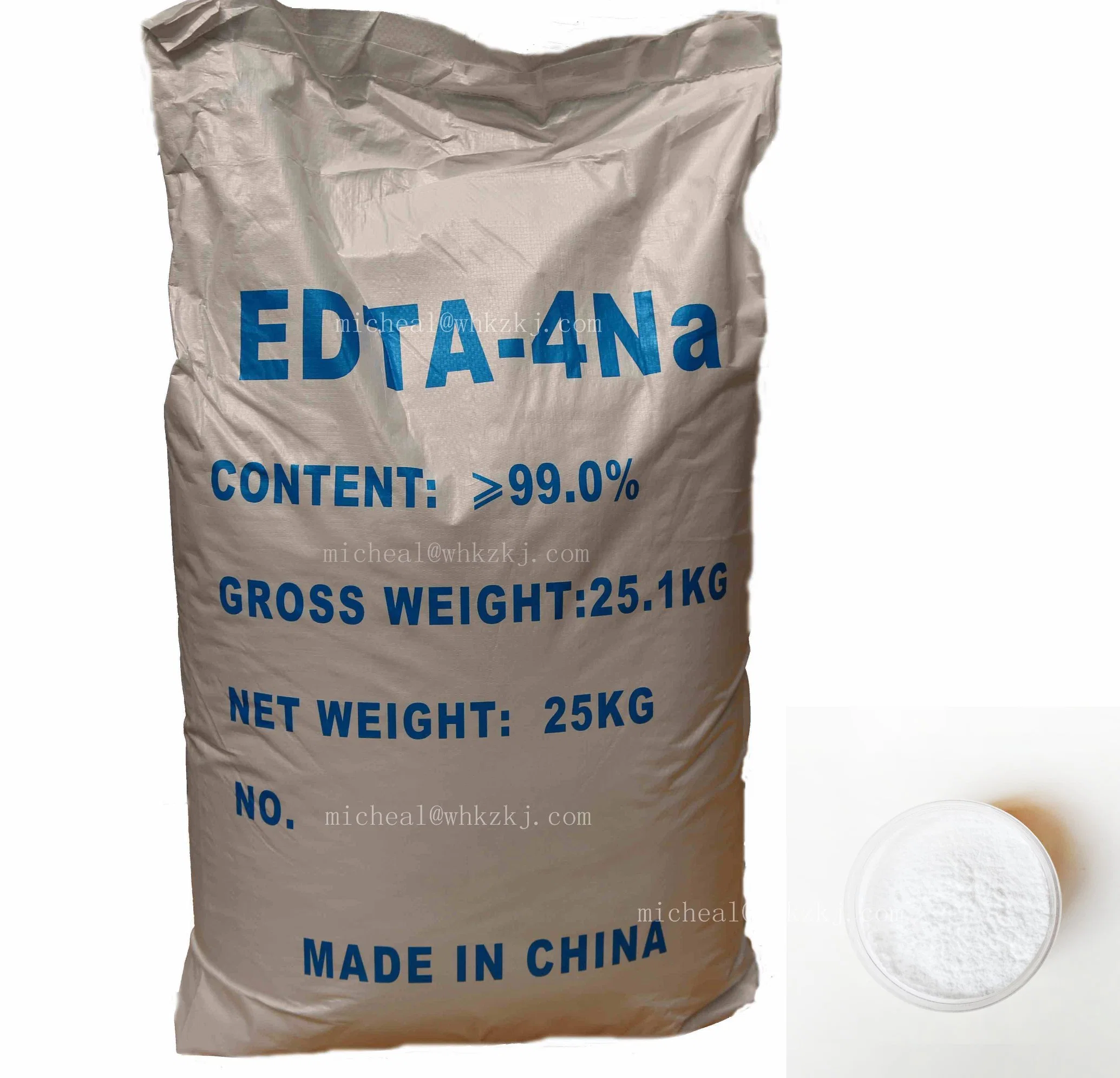 EDTA 4na Ethylene Diamine Tetraacetic Acid Tetrosodium Salt Factory Supplier