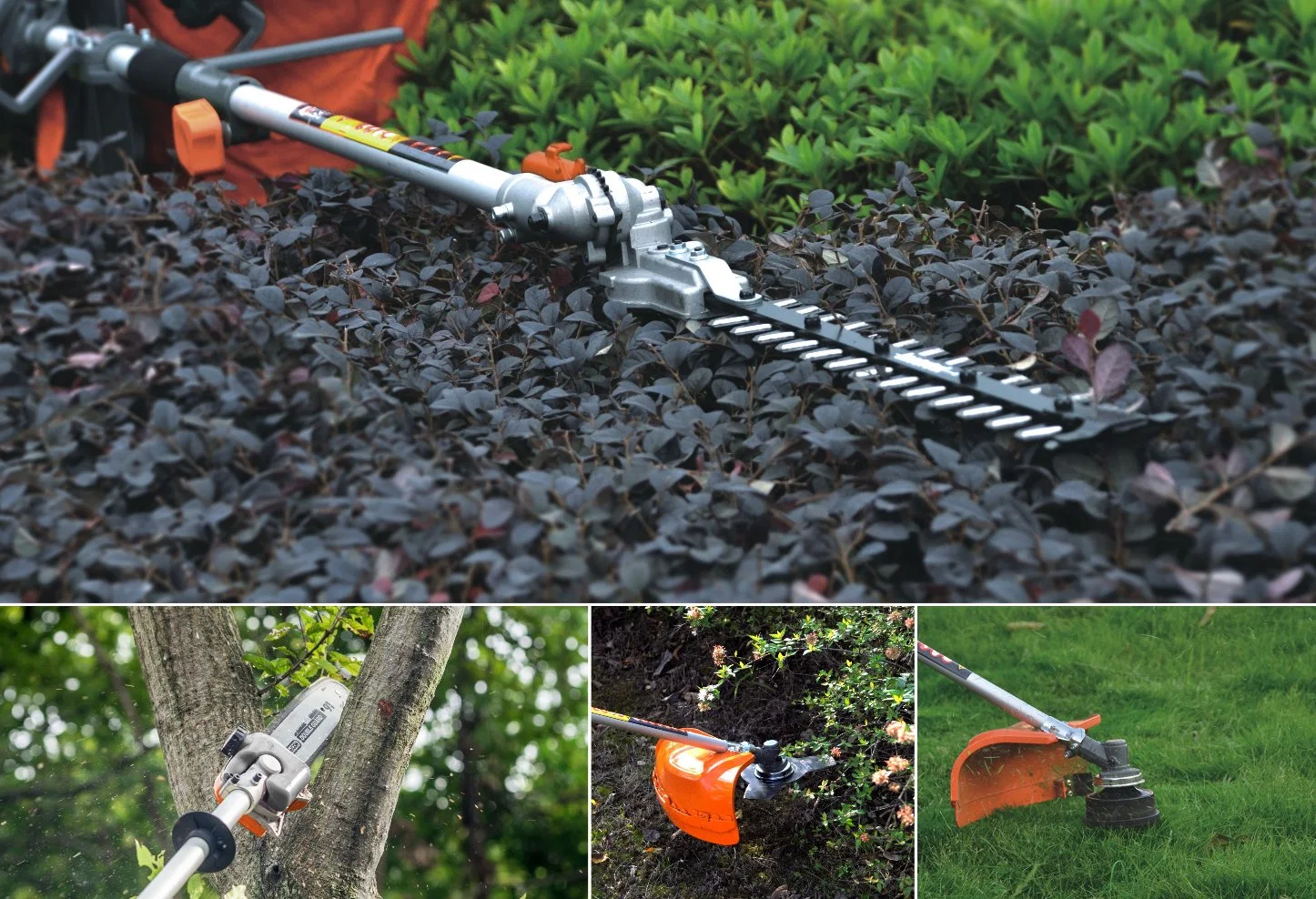 42.7cc 4-in-1 Gasoline Garden Tools Multi-Function Brush Cutters