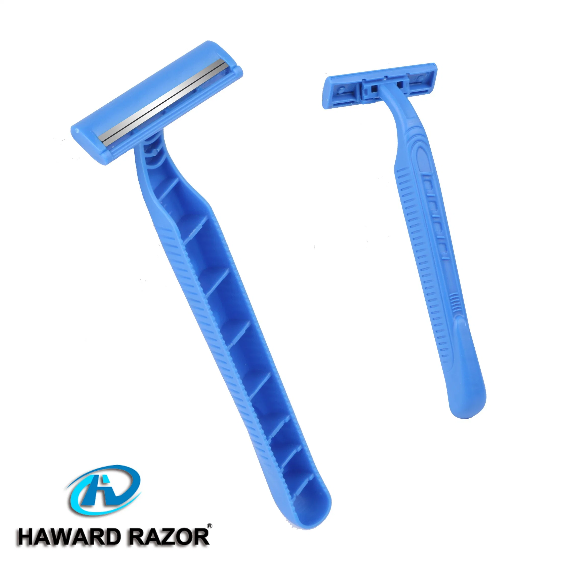 D211 Cheaper Price 2 Swedish Stainless Steel Blade Plastic Handle Shaving Disposable Razor