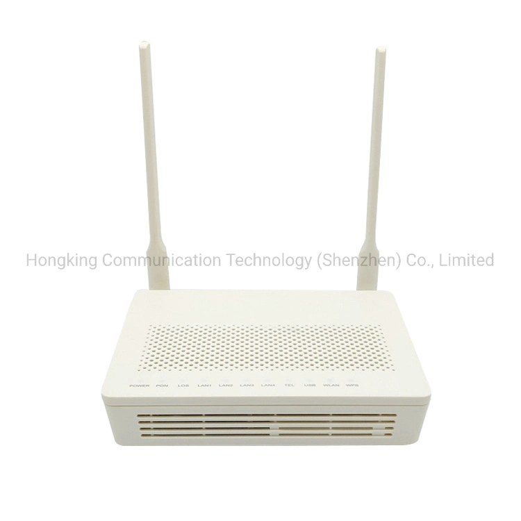 جهاز توجيه Hg8546m Gpon ONU جديد ومتوفر 1+3fe+1puss+1USB+WiFi مع جسر PPPoE الوضع 8546 م