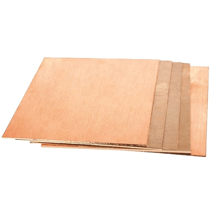 C37000 Factory Price Wholesale/Supplier 20mm Thickness Copper Lined Sheets PCB Sheet Alloy Beryllium Bronze Sheet